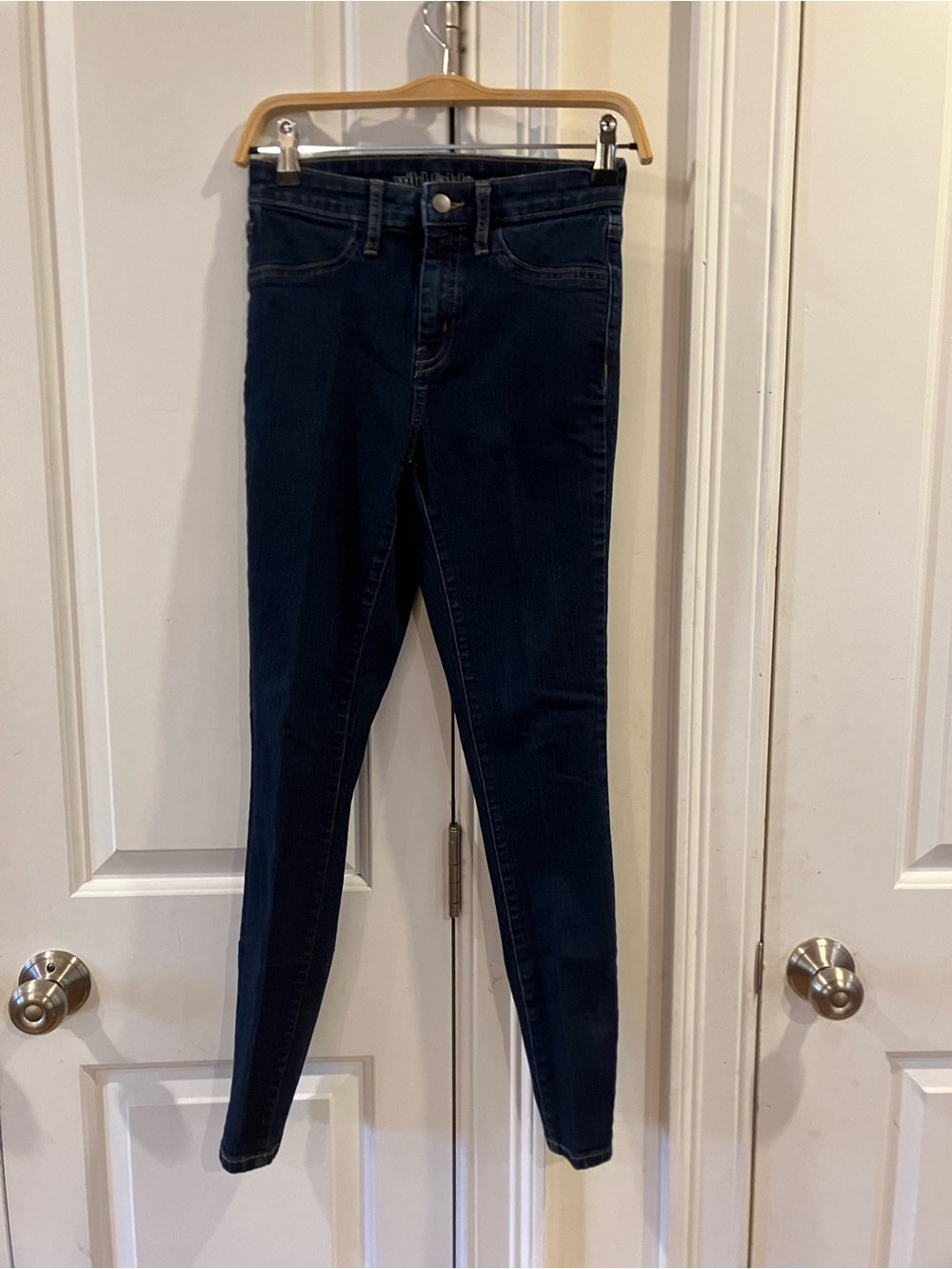 Wilfred Indigo High-Rise Skinny Jeans - Picture 3 of 5